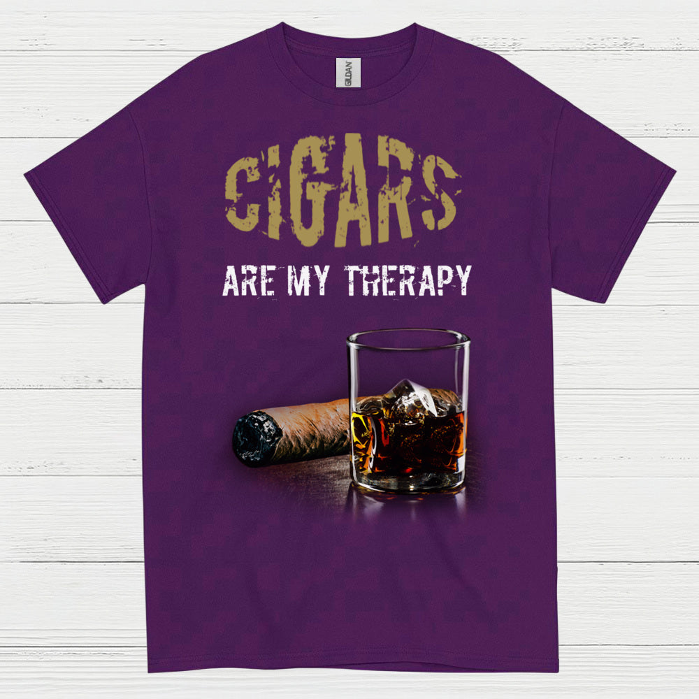 Cigars Are My Therapy T Shirt