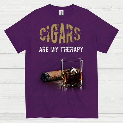 Cigars Are My Therapy T Shirt