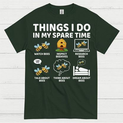 Things I Do In My Spare Time Bee T Shirt