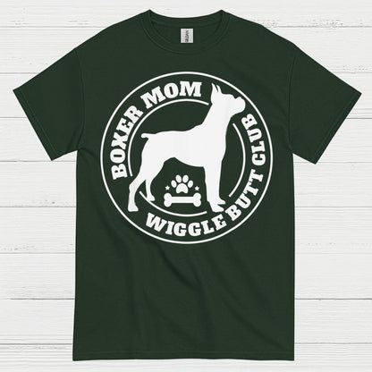 Boxer Mom Wiggle Butt Club T Shirt