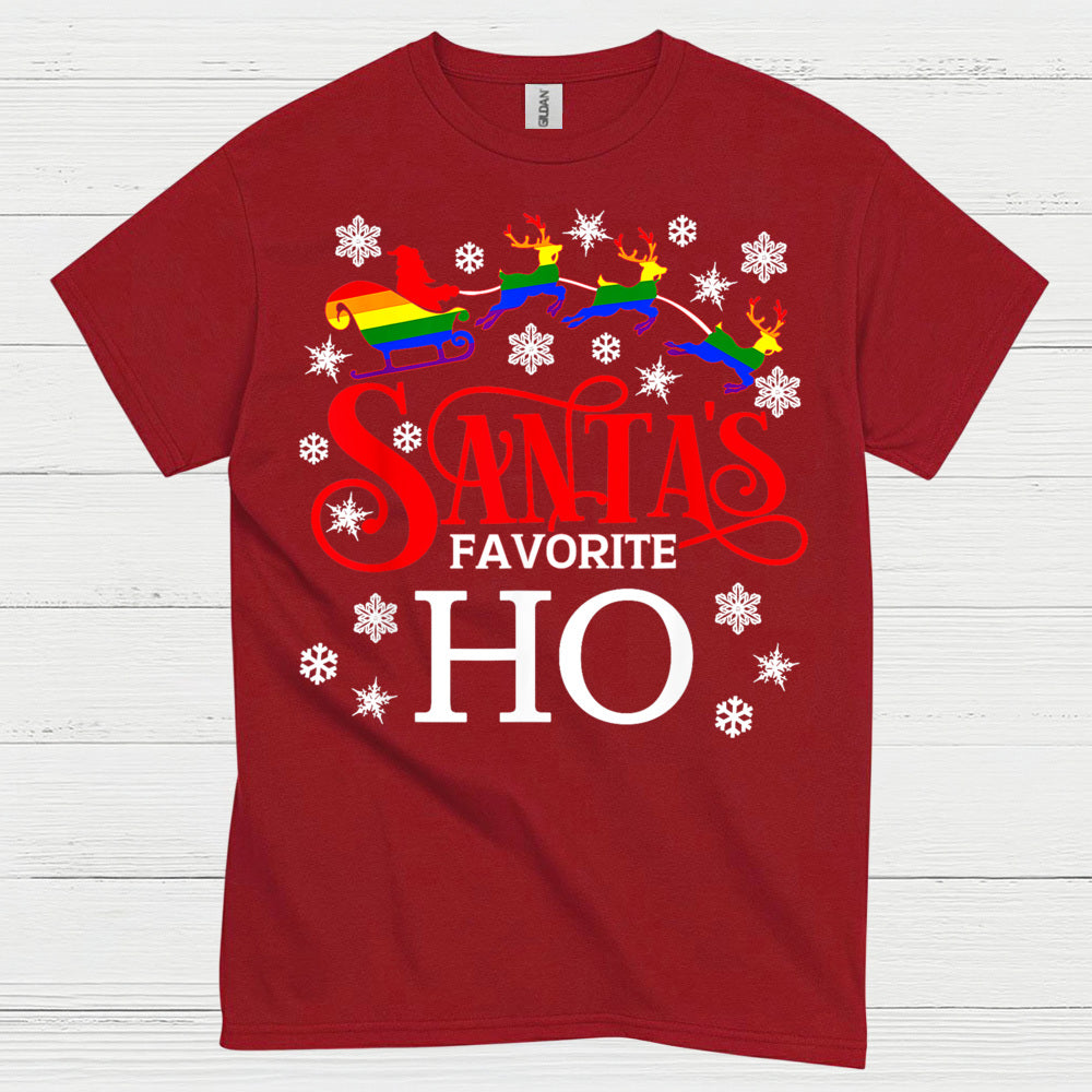 Santa’s Favorite Ho Pride T Shirt