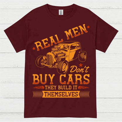 Real Men Build Hot Rods T Shirt