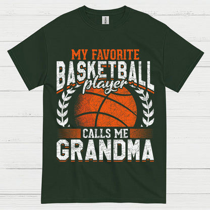 My Favorite Basketball Player Calls Me Grandma T Shirt
