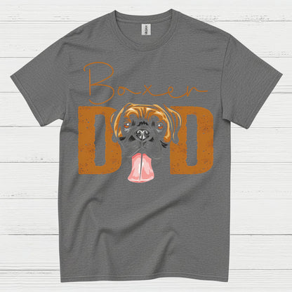 Boxer Dad Funny T Shirt