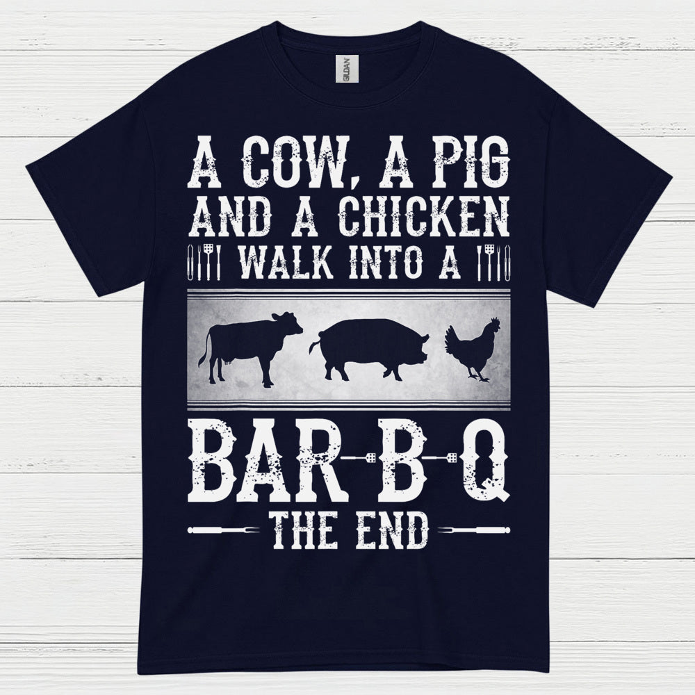 Cow Pig Chicken BarBQ T Shirt