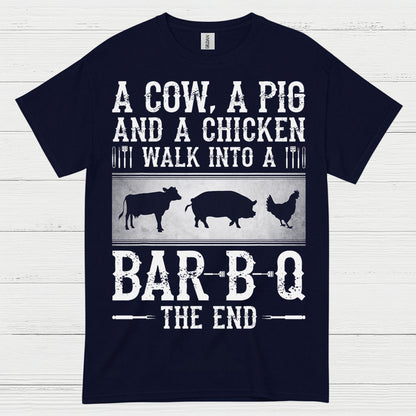 Cow Pig Chicken BarBQ T Shirt