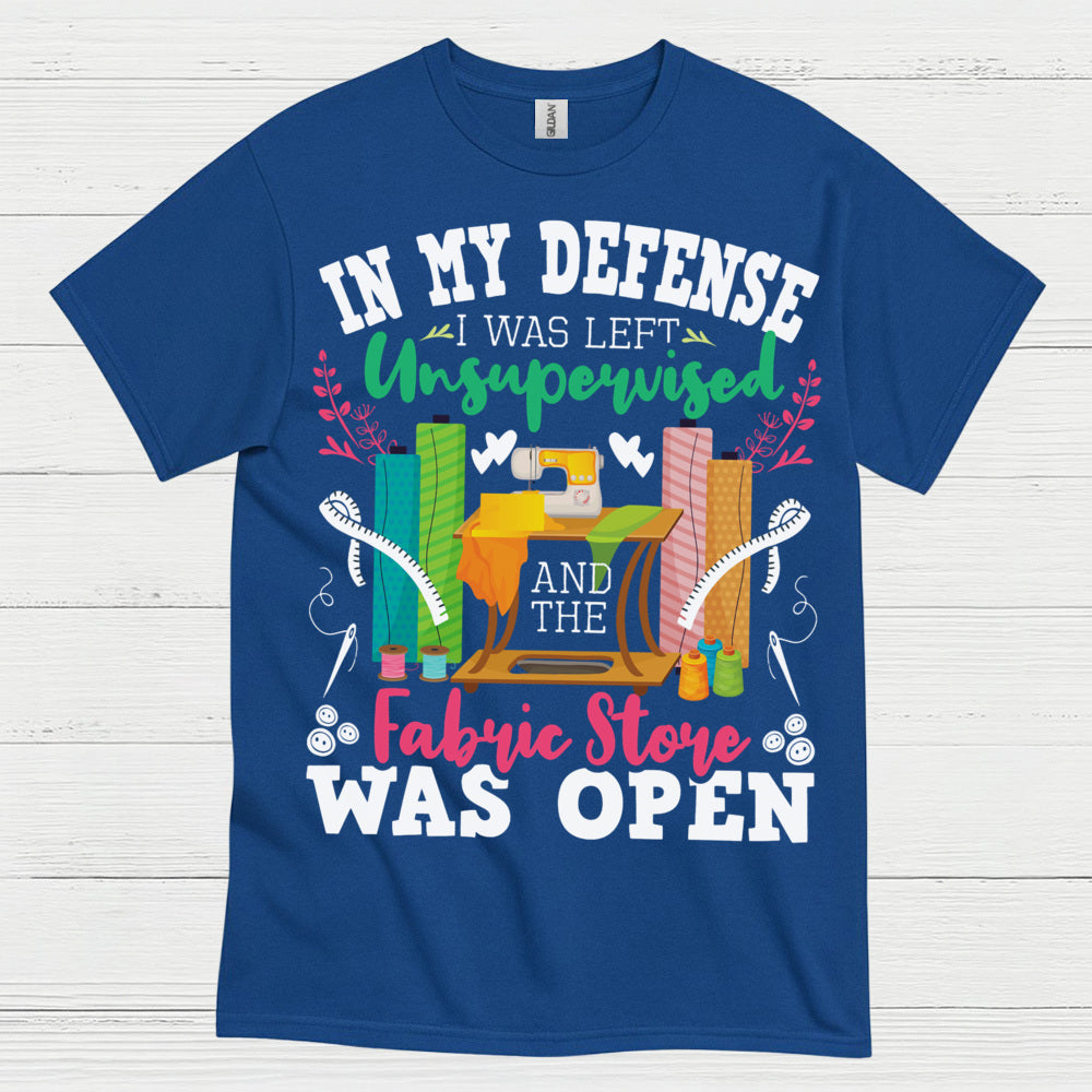 Fabric Store Humor Sewing T Shirt