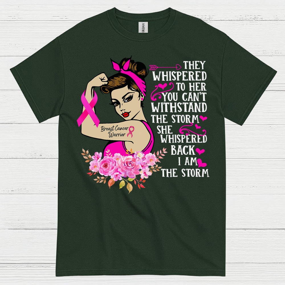 Breast Cancer Warrior Strong Woman T Shirt