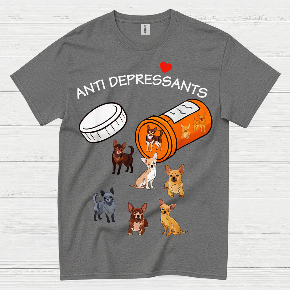 Funny Dog Anti Stress Graphic T Shirt