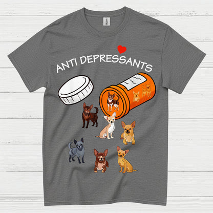 Funny Dog Anti Stress Graphic T Shirt