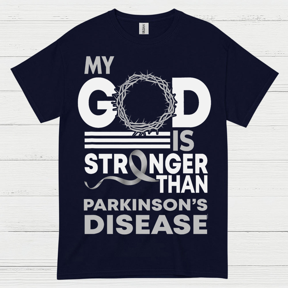 My God Is Stronger Parkinsons Faith T Shirt