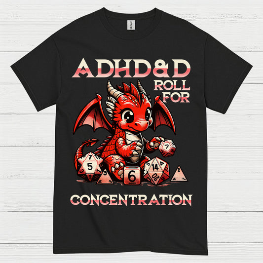 ADHD Dragon Gamer T Shirt