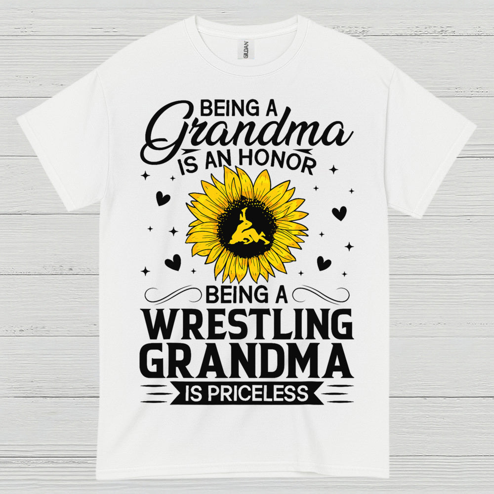 Being a Wrestling Grandma Is Priceless T Shirt
