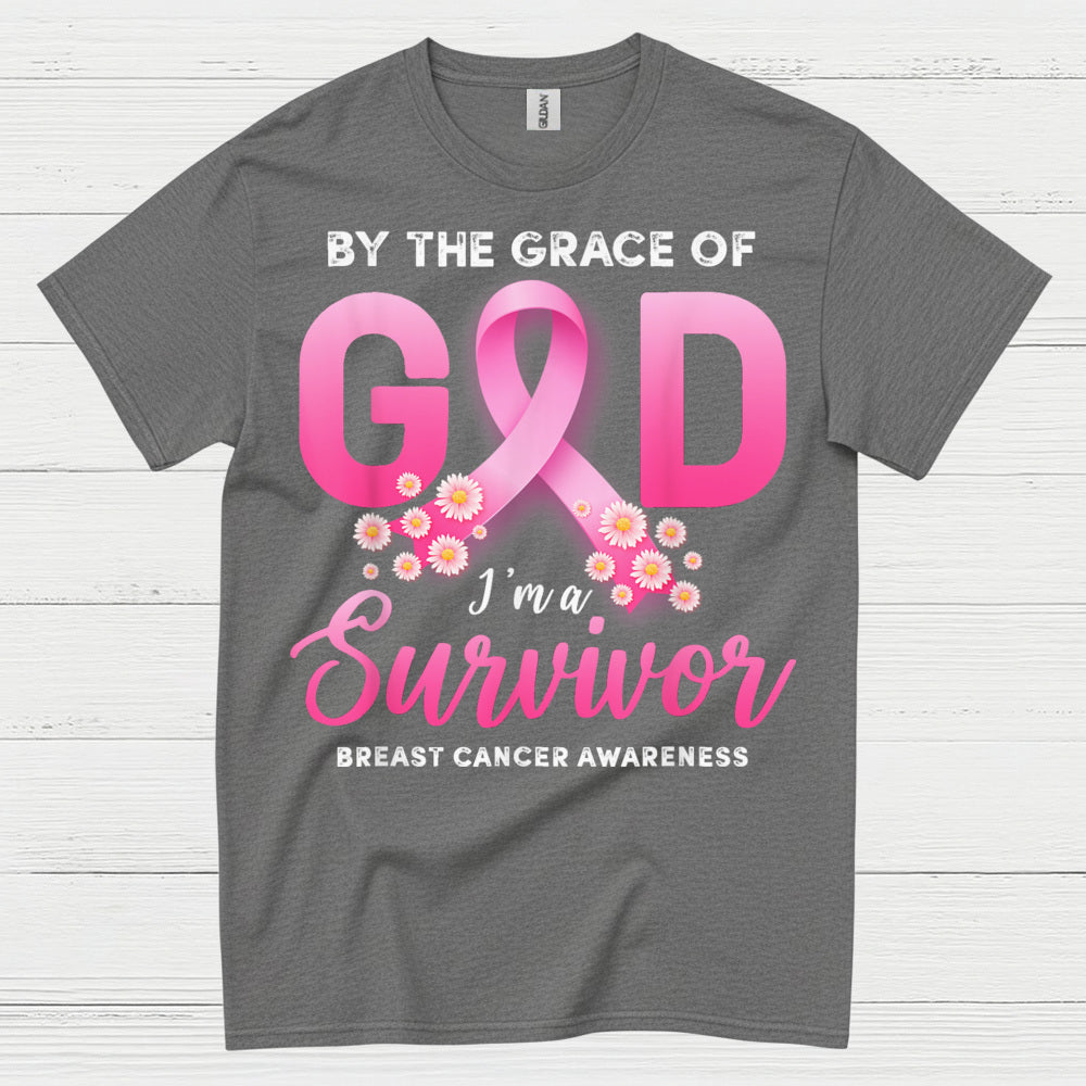 By The Grace Of God Survivor T Shirt