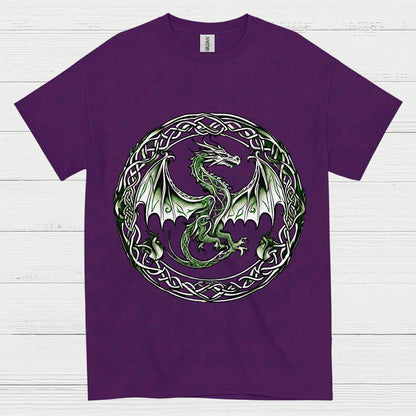 Celtic Green Dragon T Shirt