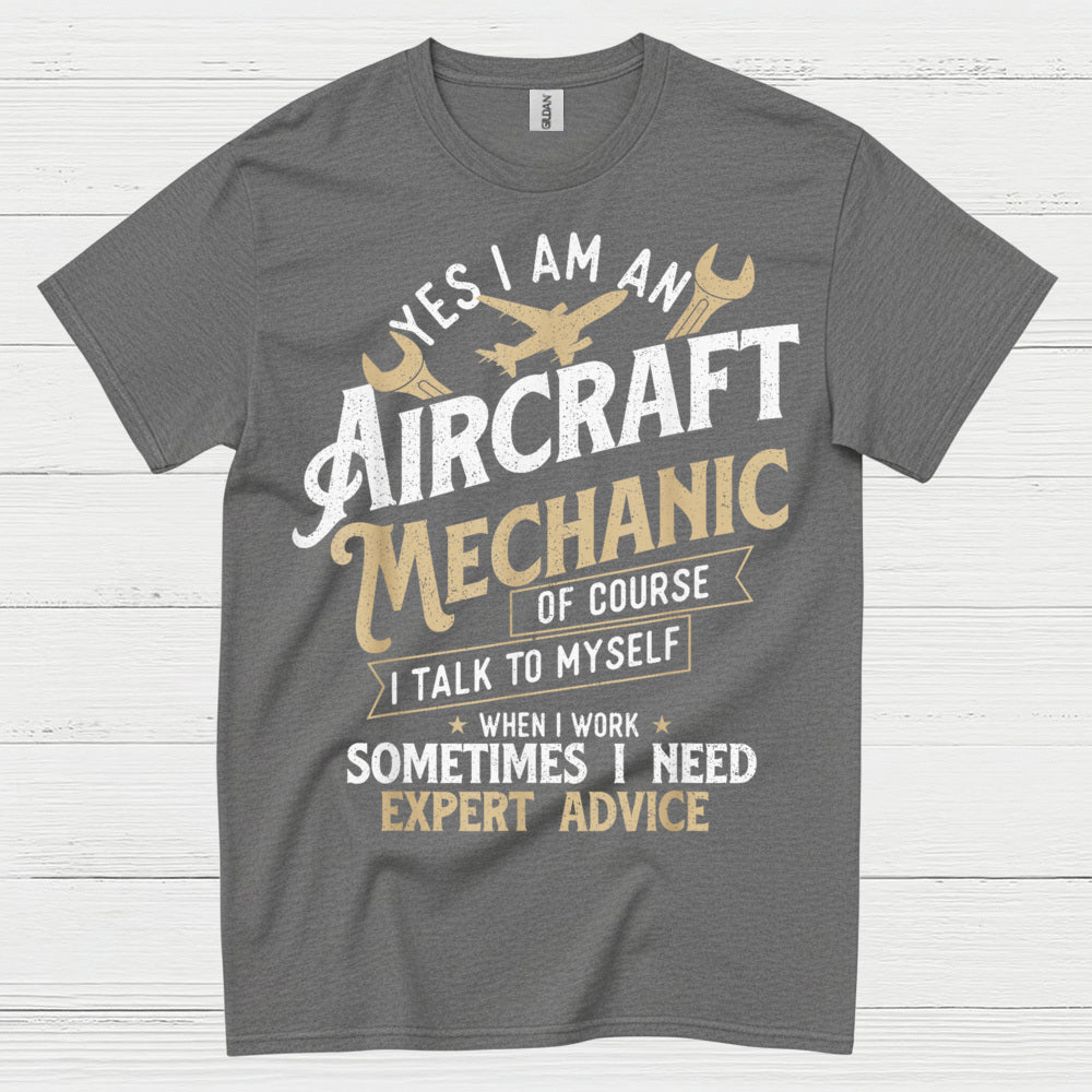 Funny Aircraft Mechanic Expert Advice T Shirt