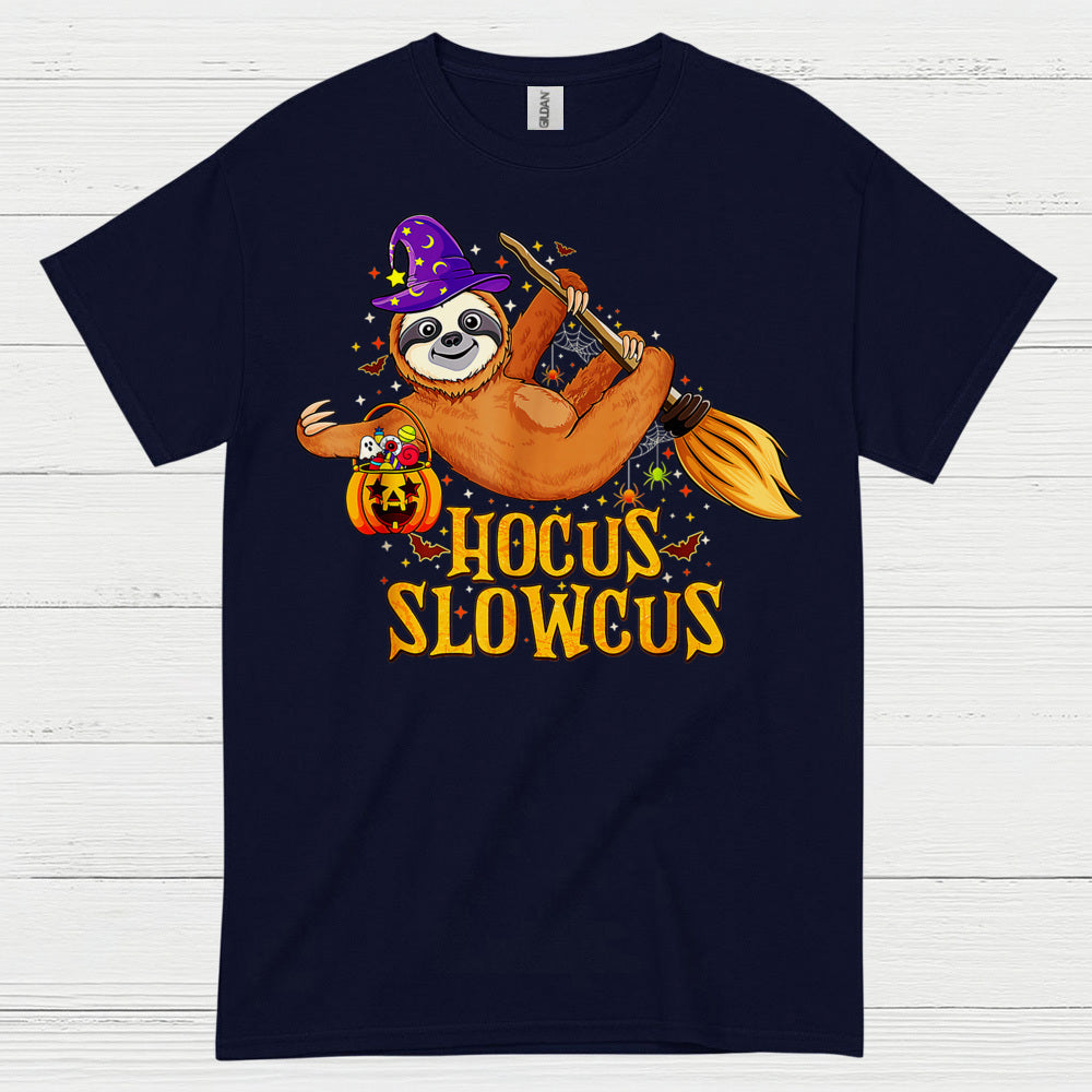 Hocus Slowcus Halloween Sloth T Shirt