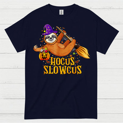 Hocus Slowcus Halloween Sloth T Shirt