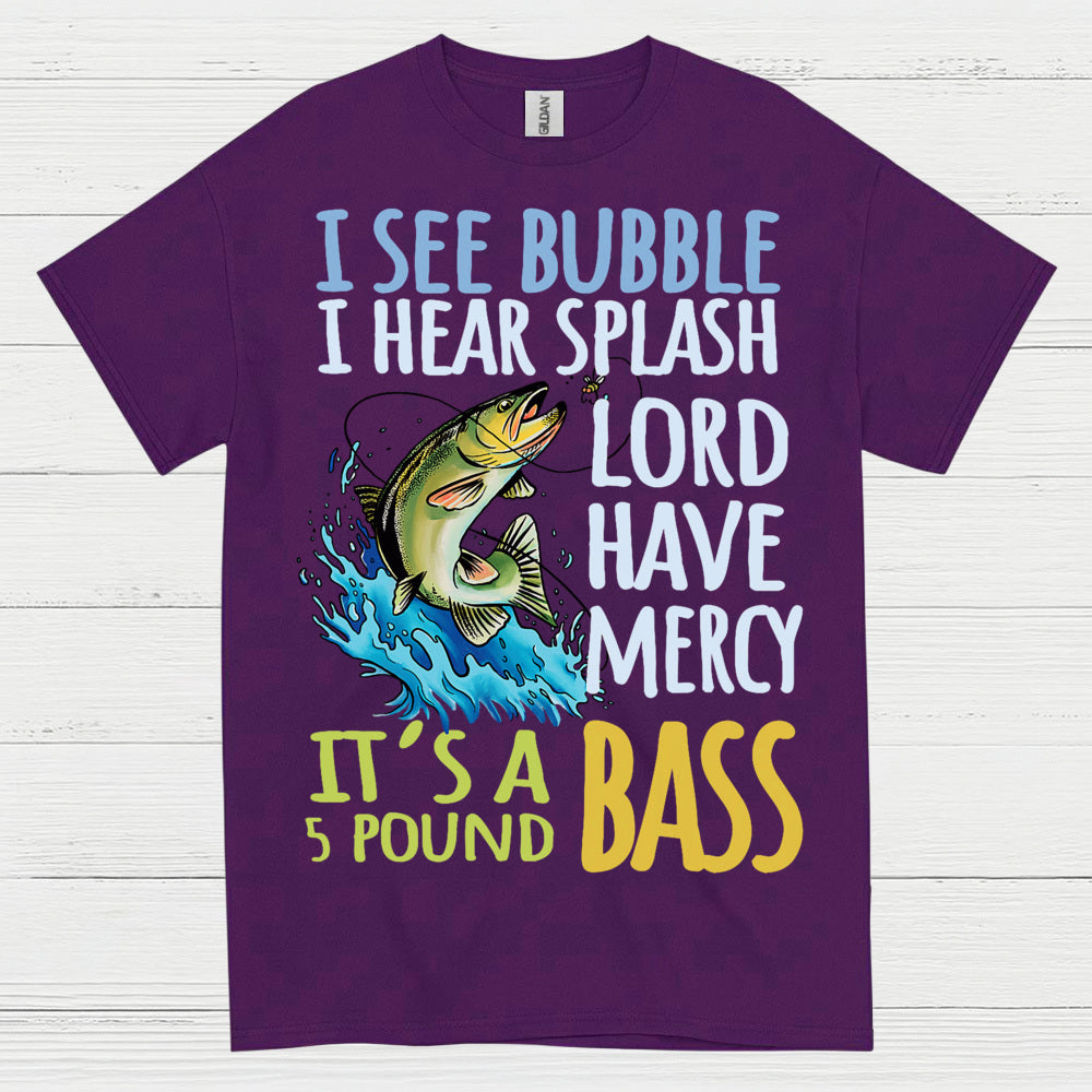 5 Pound Bass Fishing T Shirt