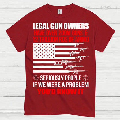 Legal Gun Owners Youd Know It Patriotic T Shirt