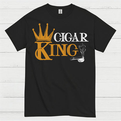 Cigar King Crowned Cigar T Shirt