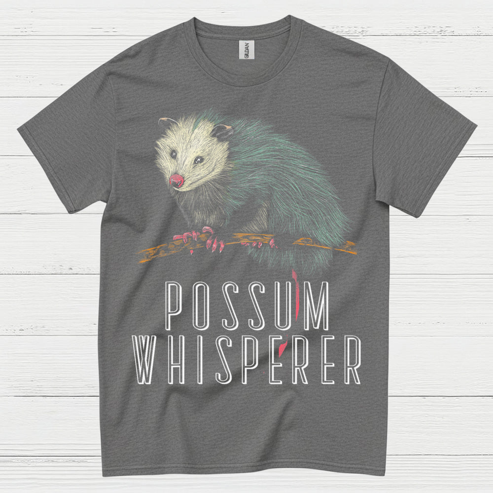 Possum Whisperer Wildlife Humor T Shirt