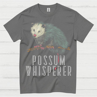 Possum Whisperer Wildlife Humor T Shirt
