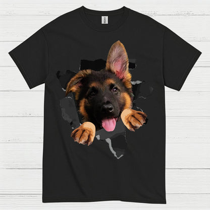 Playful German Shepherd Puppy T Shirt