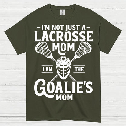 Lacrosse Goalie Mom Pride T Shirt