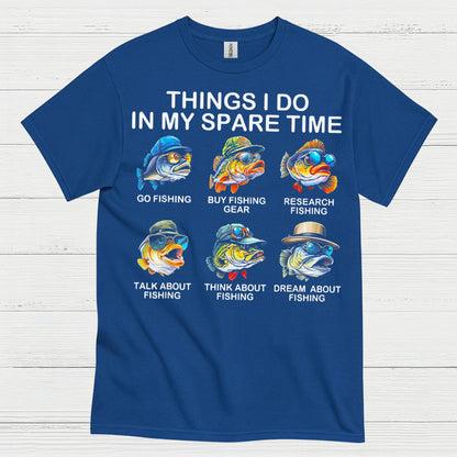 Things I Do Fishing T Shirt