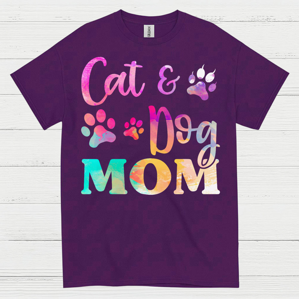 Cat And Dog Mom T Shirt