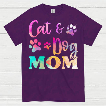 Cat And Dog Mom T Shirt