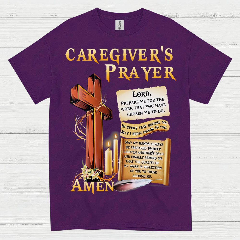 Caregiver’s Prayer Christian Faith T Shirt