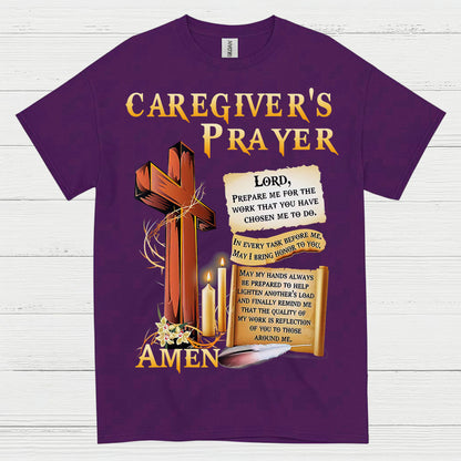 Caregiver’s Prayer Christian Faith T Shirt