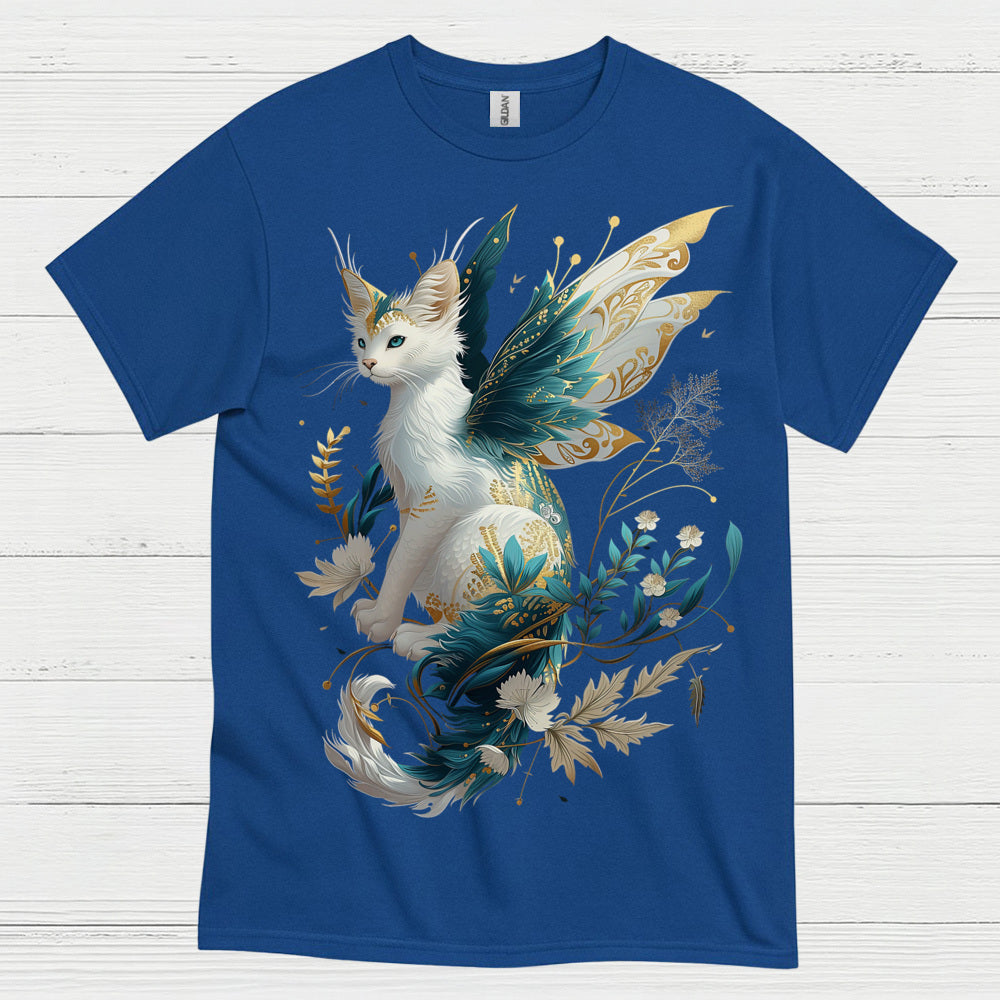 Fairy Cat Fantasy Art T Shirt