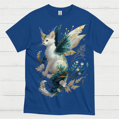 Fairy Cat Fantasy Art T Shirt
