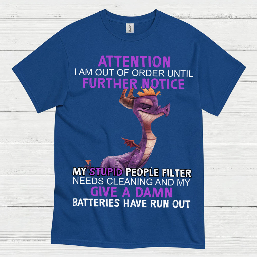 Out Of Order Dragon T Shirt