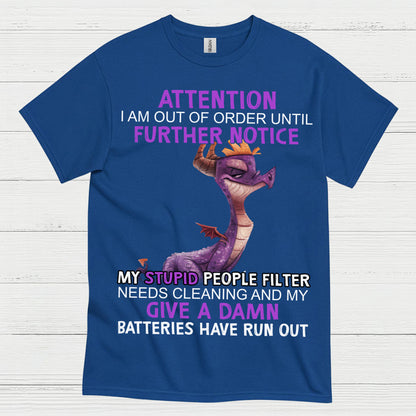Out Of Order Dragon T Shirt