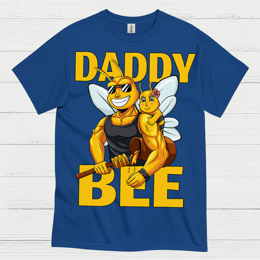 Daddy Bee Funny Fatherhood T Shirt