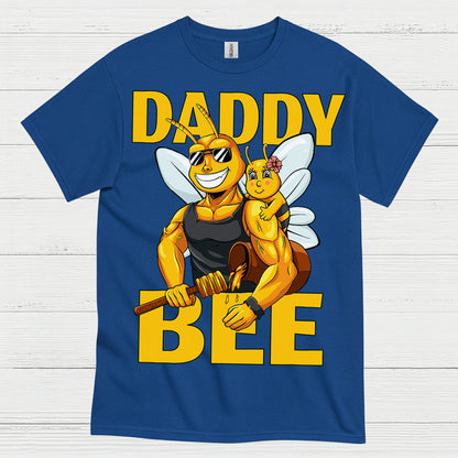 Daddy Bee Funny Fatherhood T Shirt