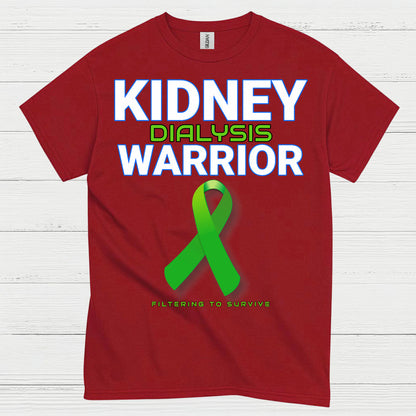 Kidney Dialysis Warrior Strength Awareness T Shirt