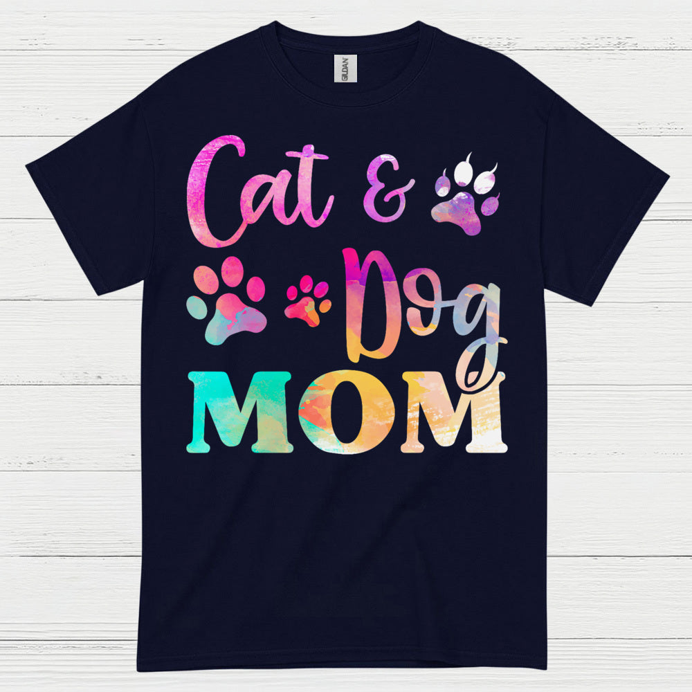 Cat And Dog Mom T Shirt