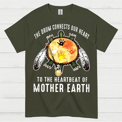 Mother Earth Drum T Shirt