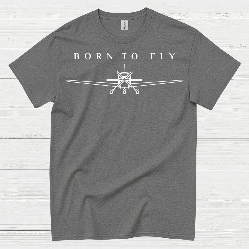 Born To Fly Aviation T Shirt