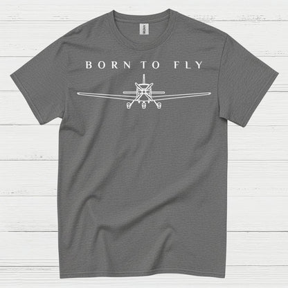 Born To Fly Aviation T Shirt