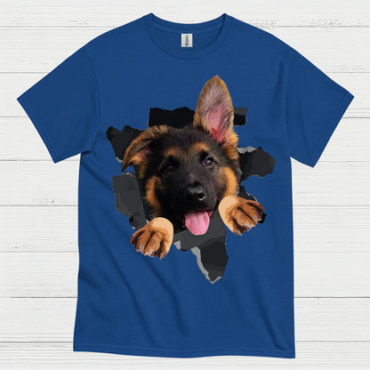 Playful German Shepherd Puppy T Shirt