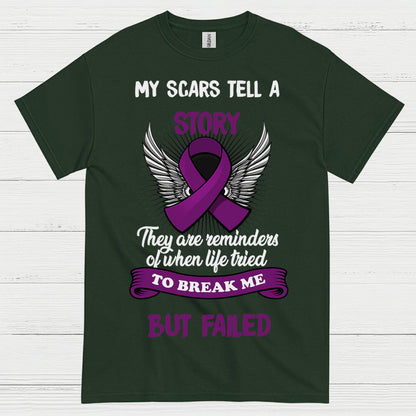 My Scars Tell A Story Epilepsy T Shirt