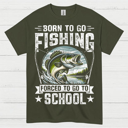 Born To Go Fishing T Shirt