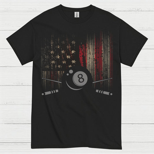 Vintage 8 Ball American Pool T Shirt