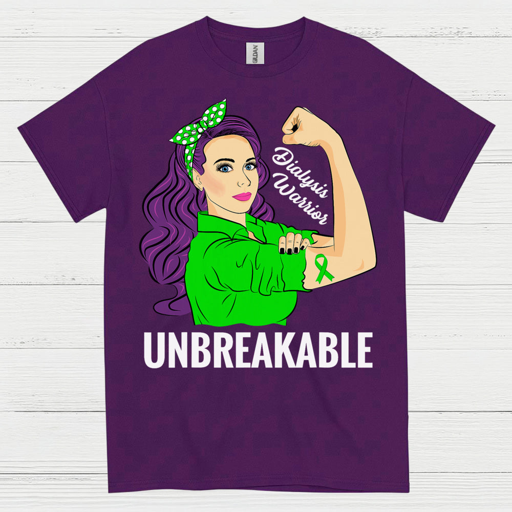 Dialysis Warrior Unbreakable Strength T Shirt